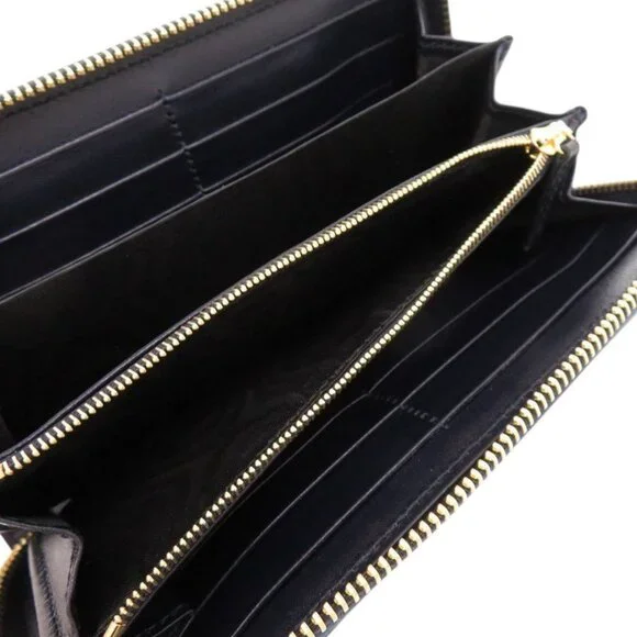 Gucci 1955 Horsebit 0416 Canvas Leather Beige Long Wallet 0392 - Picture 6 of 10